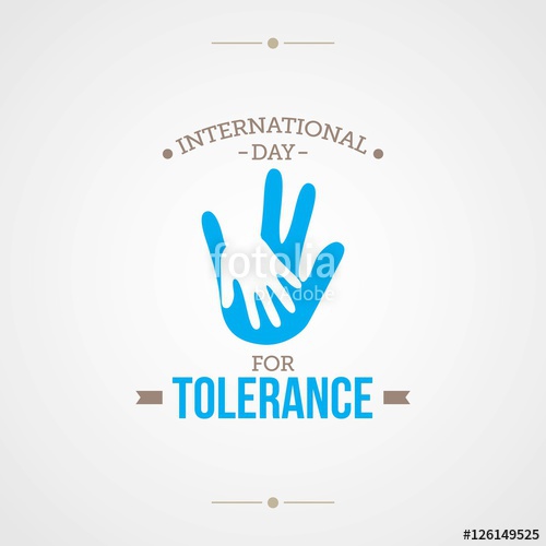 500x500 International Day For Tolerance Vector Illustration Stock Image