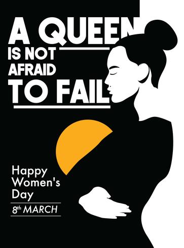 363x490 International Women's Day Poster Vector
