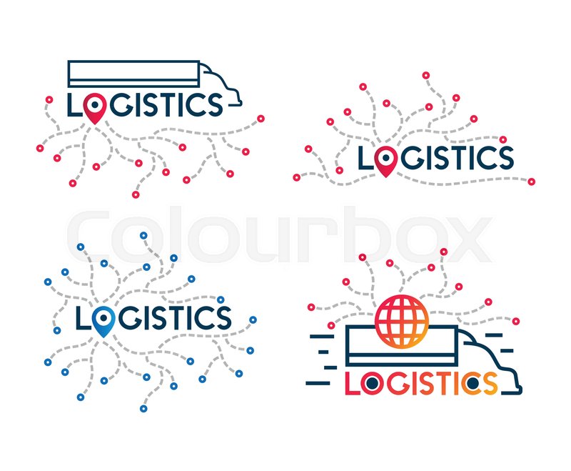 800x659 Logistics Icons Company Business Stock Vector Colourbox