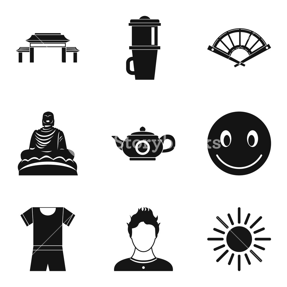 1000x1000 Internship Icons Set Simple Set Of Internship Vector Icons