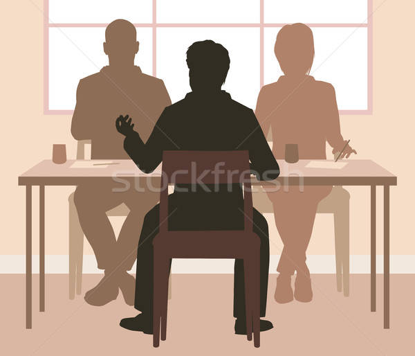600x514 Interview Vector Illustration Robert Adrian Hillman