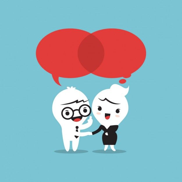 626x626 Teamwork Talking With Speech Bubbles Free Vector Icon Vector