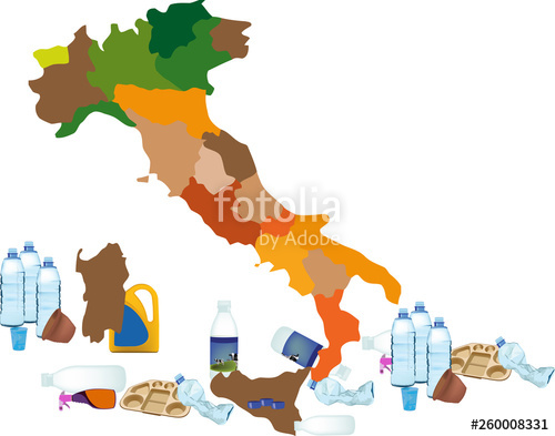Emergenza Italia Scarto Di Plastica Stock Image And Royalty Free 500x393 Emergenza Italia Scarto Di Plastica Stock Image And Royalty Free