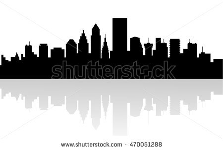 Jacksonville City Skyline Silhouette 450x303 Jacksonville City Skyline Silhouette