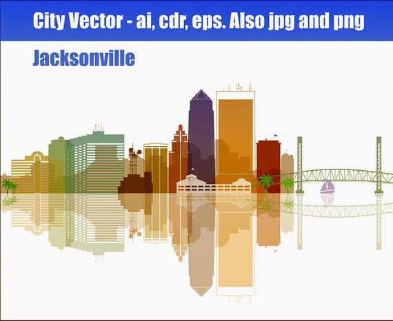 Jacksonville Vector Clip Art Separate Buildings Arrange Etsy 570x466 Jacksonville Vector Clip Art Separate Buildings Arrange Etsy