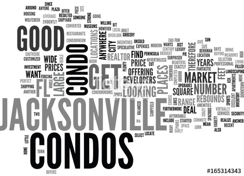 Jacksonville Fl Condos Text Background Word Cloud Concept Stock 500x361 Jacksonville Fl Condos Text Background Word Cloud Concept Stock