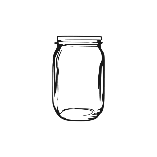 640x640 Mason Jar Png, Vector, And Clipart With Transparent