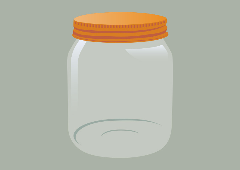 800x566 Transparent Empty Glass Jam Jar