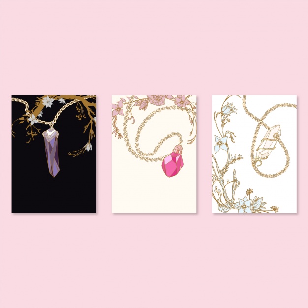 626x626 Jewel Design Collection Vector Free Download