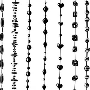 300x300 Pearl Necklace Vector Jewel String Elegant Luxury Decoration