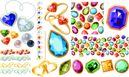 500x301 Vector Jewels Free Vector Download