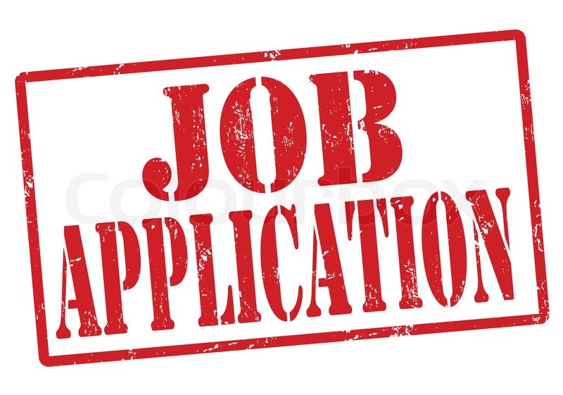800x561 Job Application Stamp Stock Vector Colourbox
