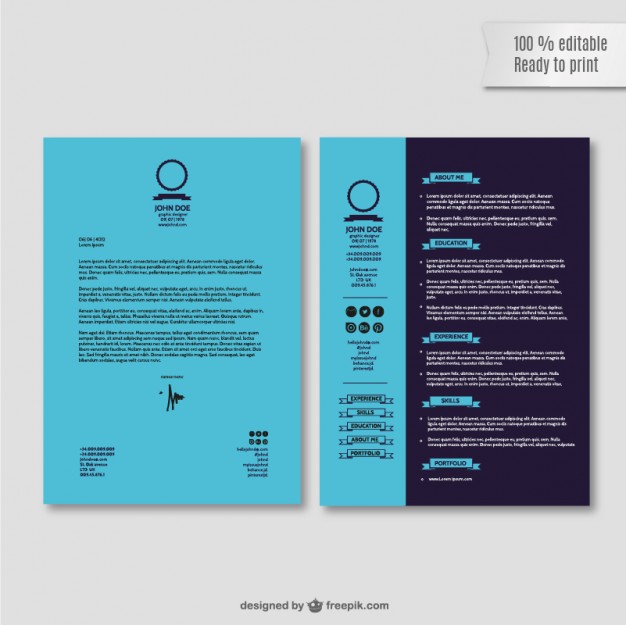 626x625 Job Application Resume Template Vector Free Download