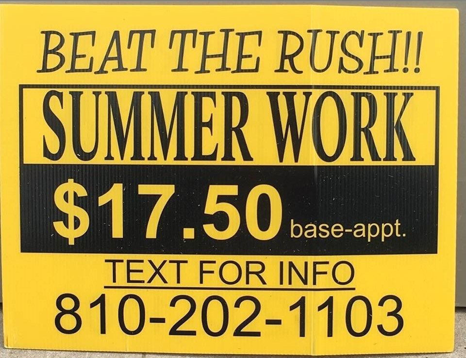 960x738 Police Warn About 'summer Work' Signs Popping Up In Mid Michigan