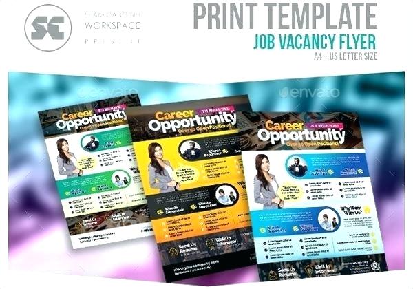 600x420 Job Vacancy Advertisement Template Examples Of Design Vector Doc