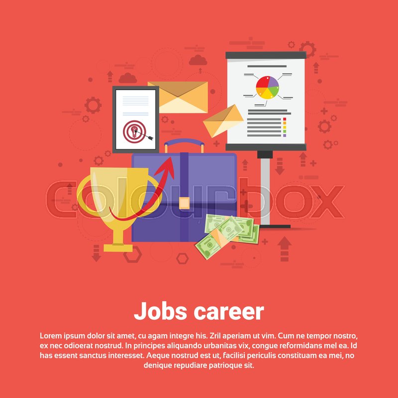 800x800 Job Career Professional Occupation Web Stock Vector Colourbox