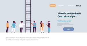 300x160 People Group Climbing Career Ladder Way Up New Job Opportunities