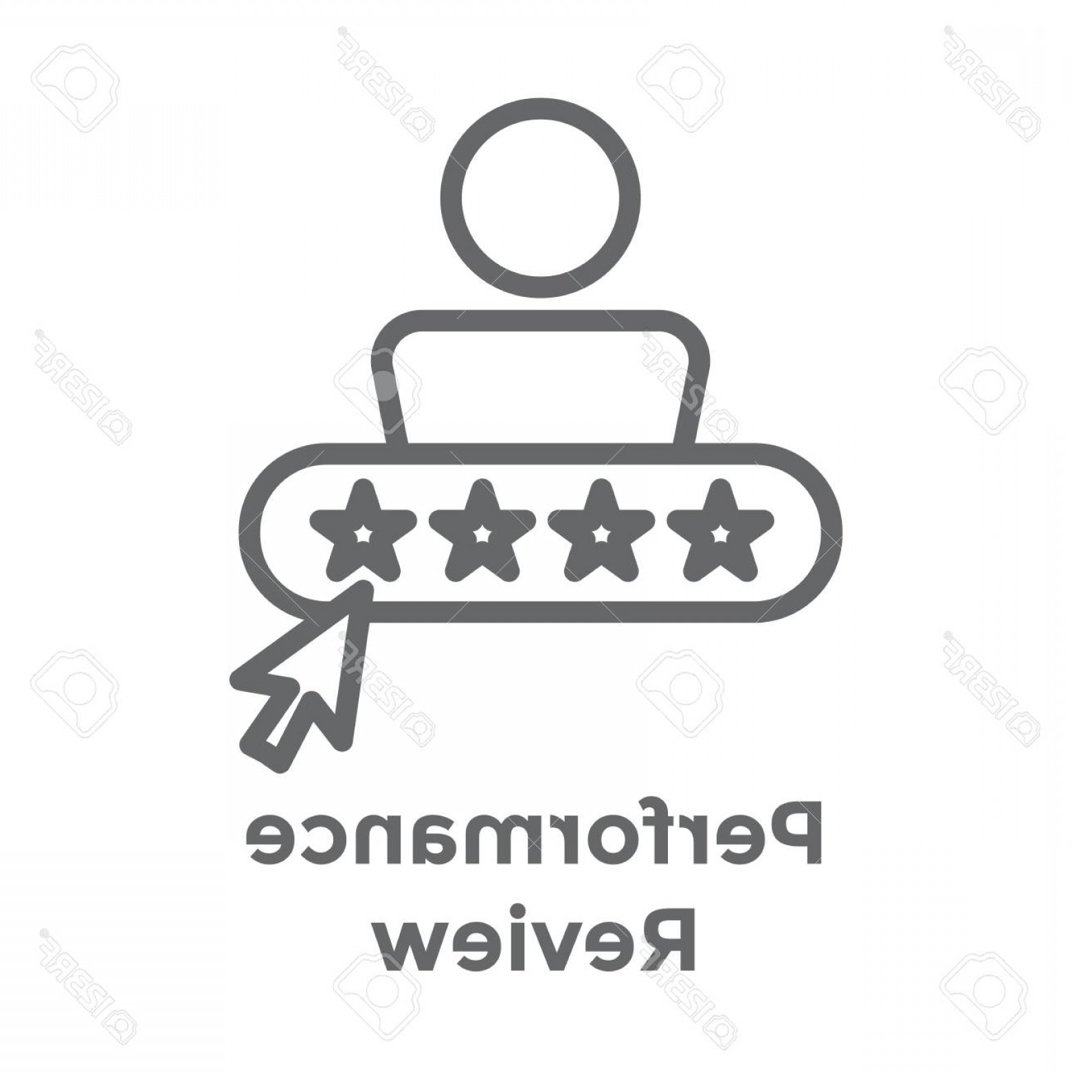 1560x1560 Photostock Vector Referral Job Reference Icon With Recommendations