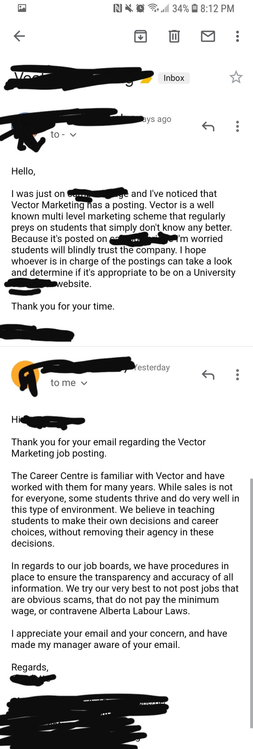 I'm A Bit Disappointed About The Response I Got From My School 810x2395 I'm A Bit Disappointed About The Response I Got From My School