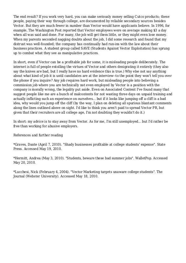 The Vector Marketing Scam 638x903 The Vector Marketing Scam