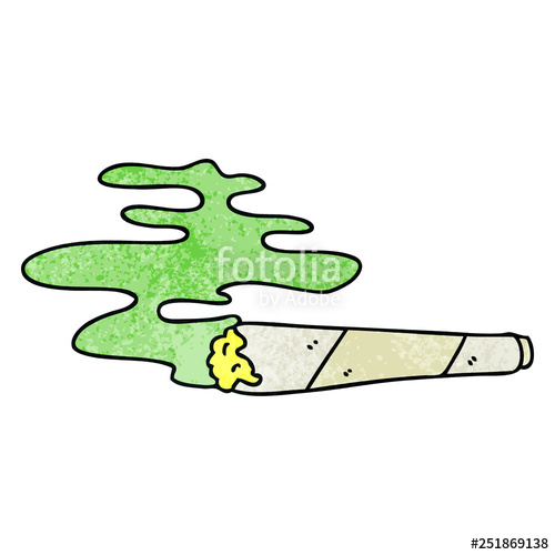 500x500 Quirky Hand Drawn Cartoon Lit Joint Stock Image And Royalty Free