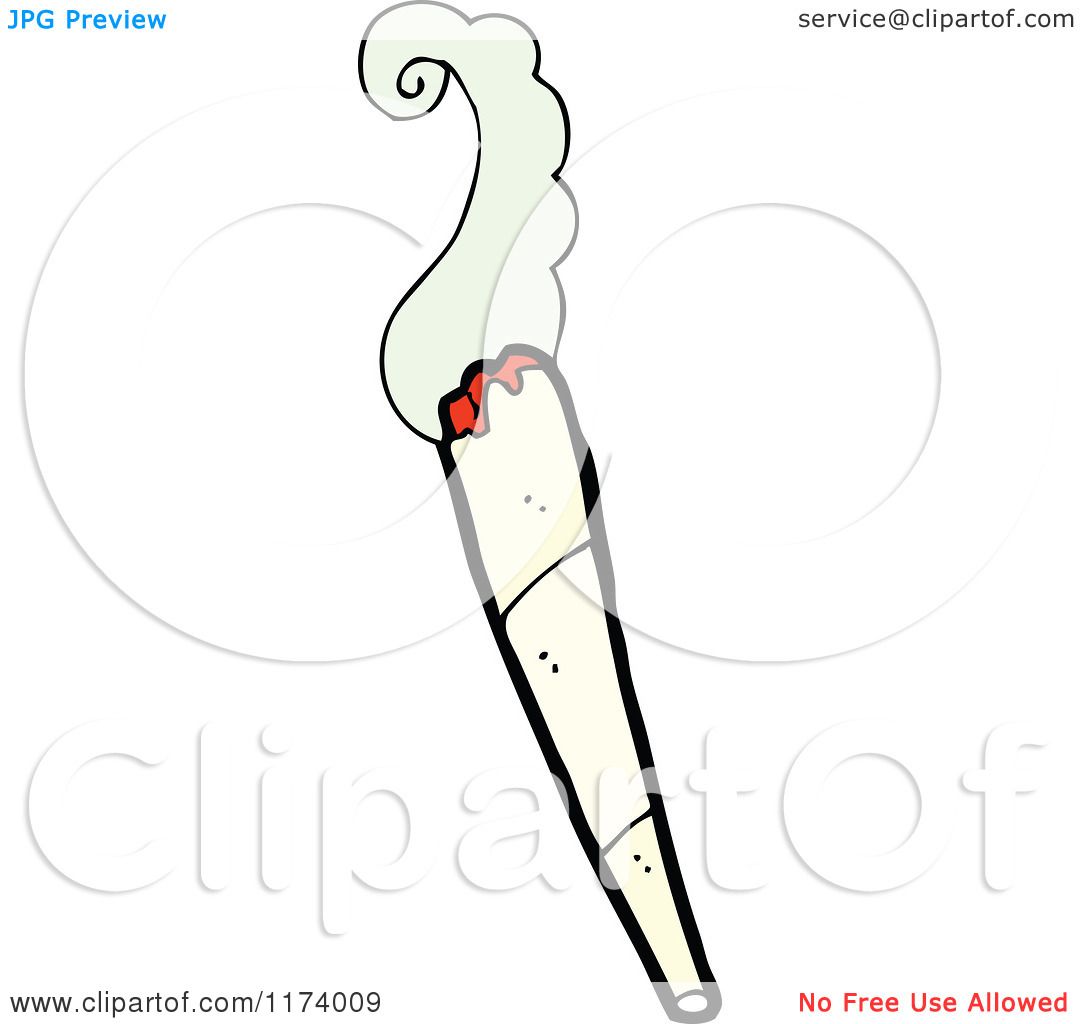 1080x1024 Cartoon Of A Smoking Doobie Joint