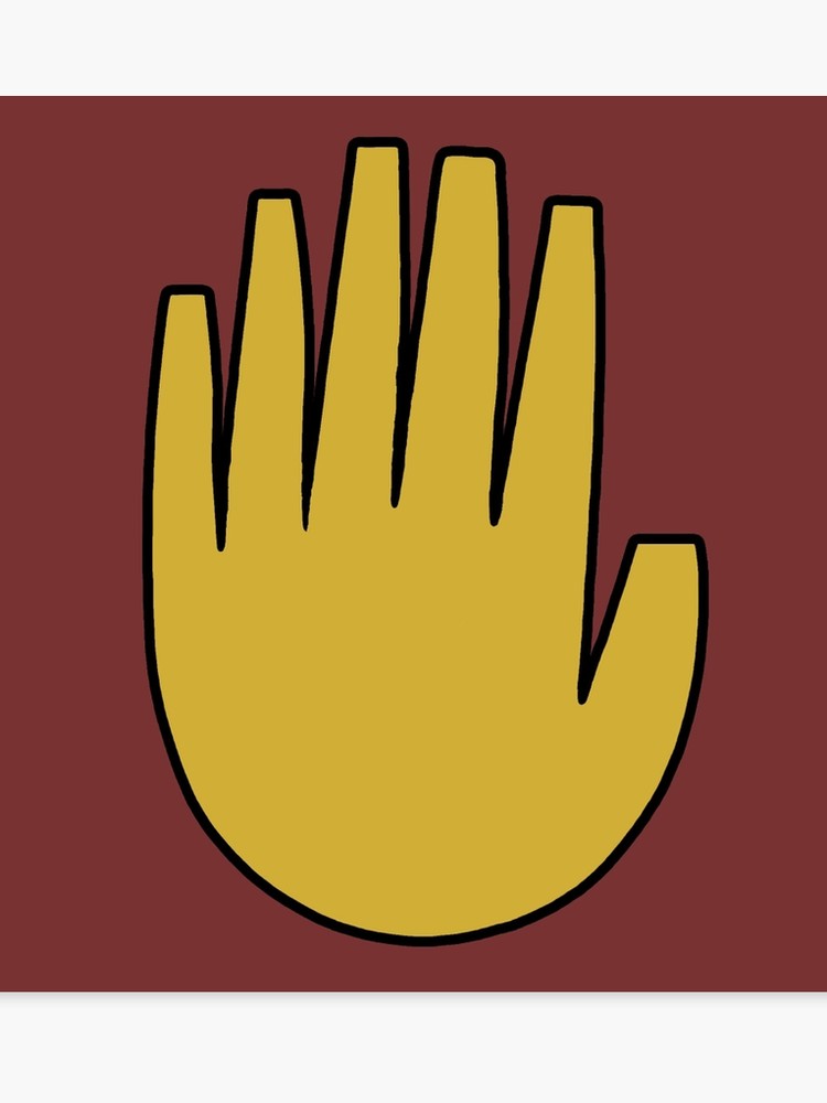 750x1000 Gravity Falls The Journal Hand