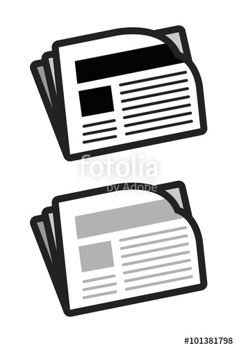 341x500 Journal Newsletter Picto Vecteurs Stock Image And Royalty Free