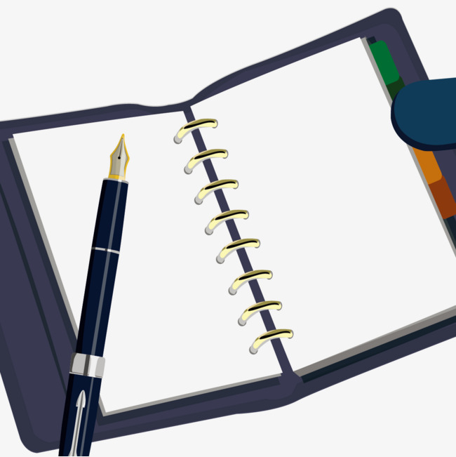 650x651 Creative Notebook, Notebook Vector, Jour