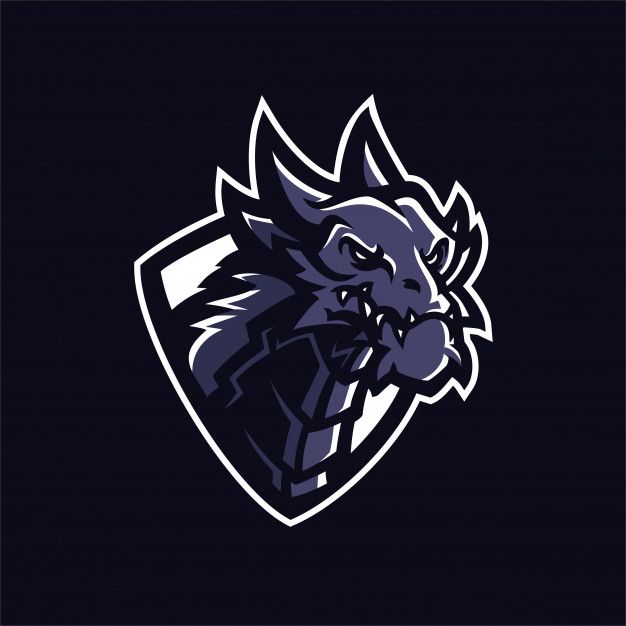 626x626 Plantilla De Logotipo De Mascota De Juego De Esport Vector