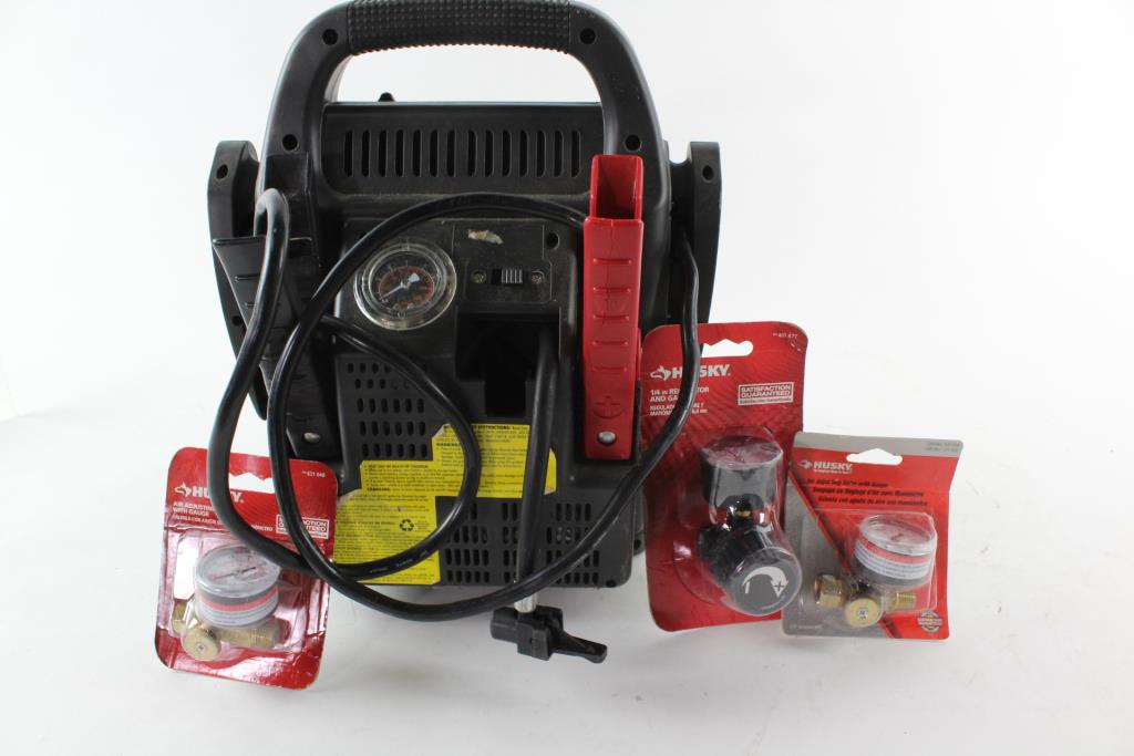 1024x683 Vector Jump Starter And Air Compressor And Air Adjusting Valve