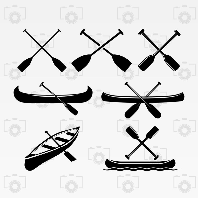 794x794 Kayak Kayak Vector Kayak Silhouette Digital Clipart Etsy