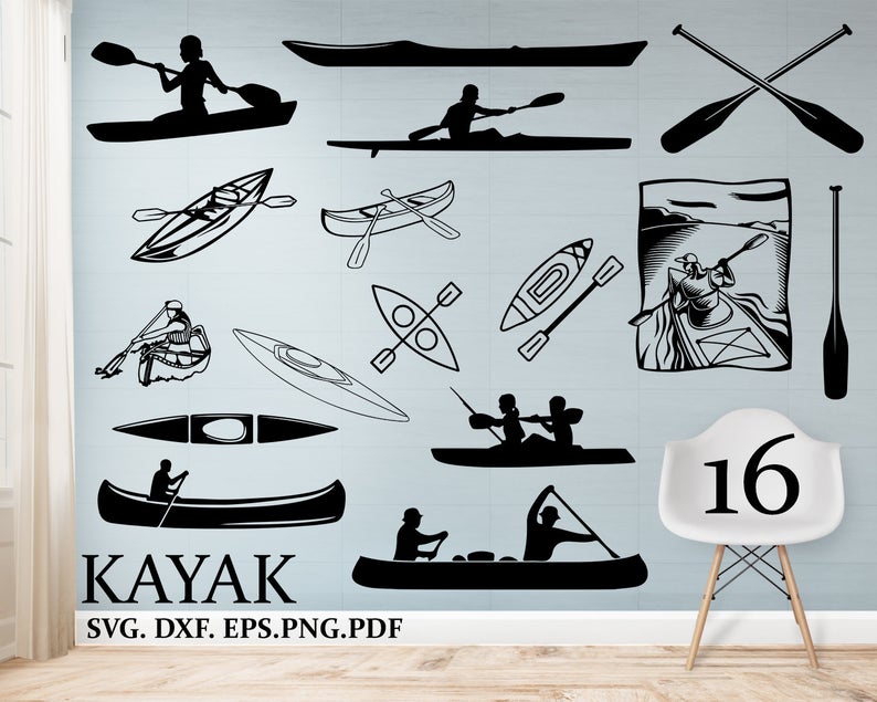 794x635 Kayak Kayaking Kayak Kayak Clipart Kayak Etsy