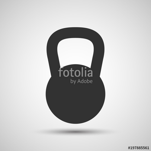 500x500 Kettlebell Icon Stock Image And Royalty Free Vector