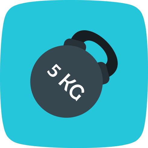 490x490 Vector Kettlebell Icon