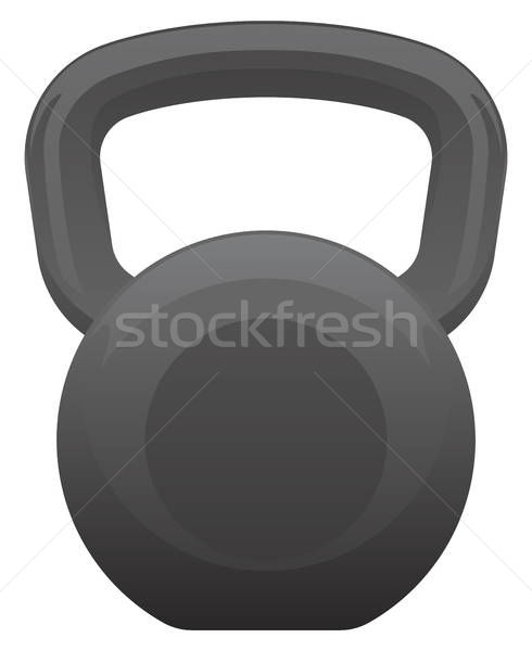 490x600 Kettlebell Isolated Vector Illustration Vector Illustration Jeff