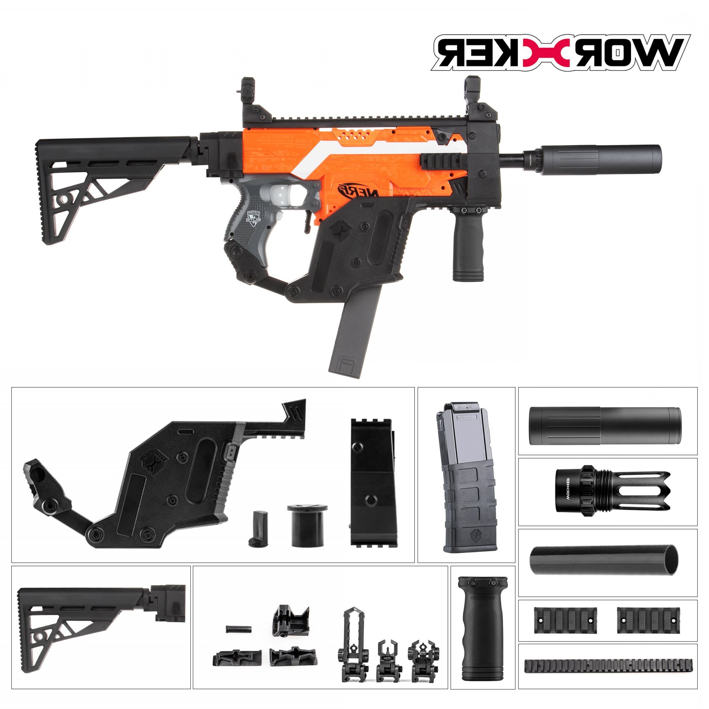 2400x2400 Mod Nerf Stryfe Kriss Vector D Printed Kit Soidergi