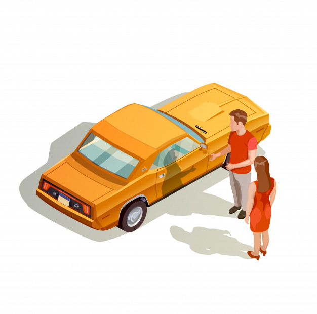 626x620 Car Kit Isometric Composition Vector Free Download