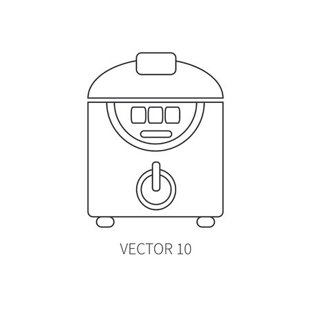 450x450 Line Flat Vector Kitchenware Icons