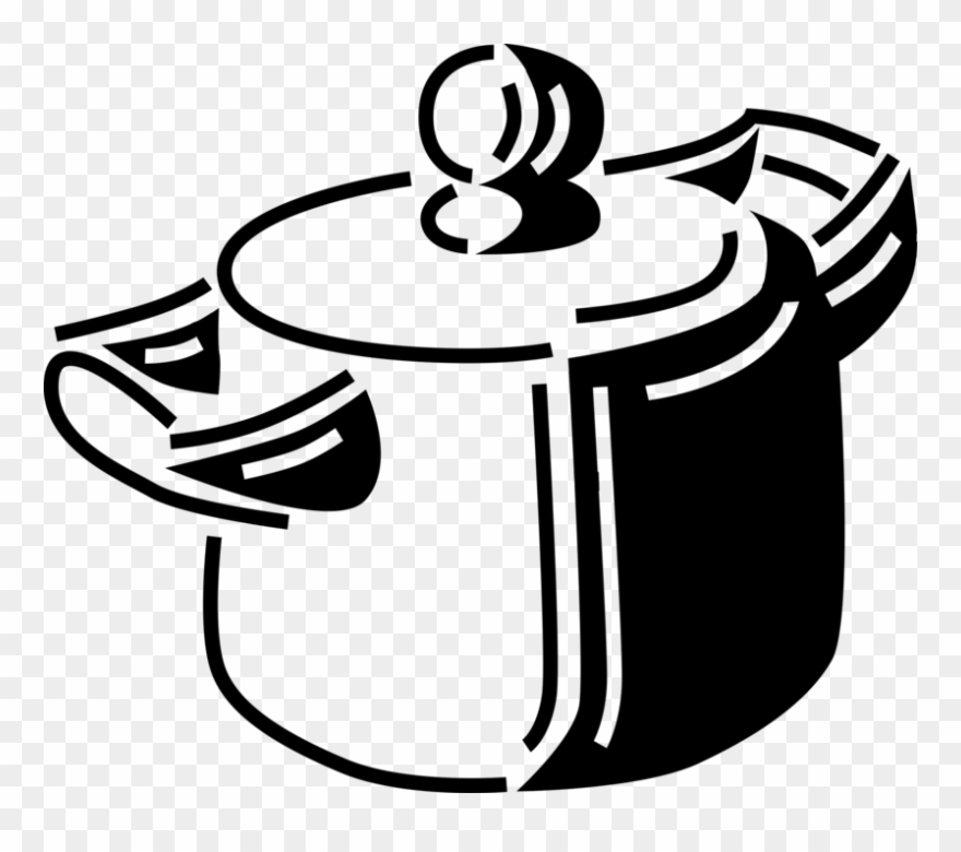 880x780 Black And White Library Cooking Vector Kitchenware Clipart