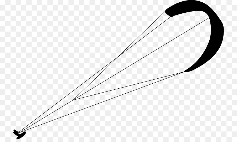 900x540 Kitesurfing Silhouette Clip Art