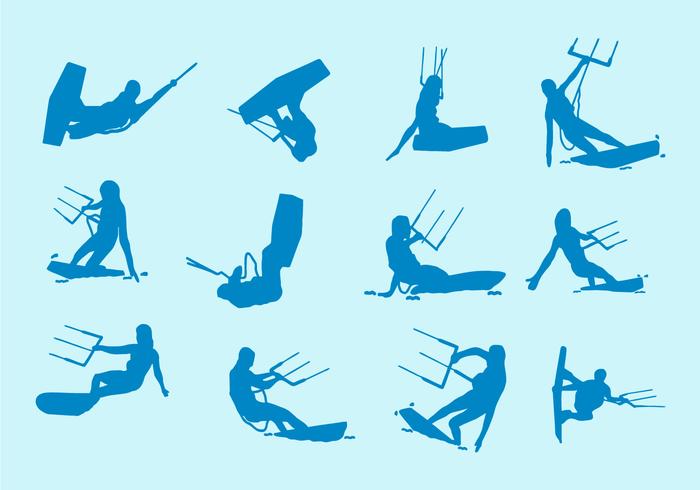 700x490 Kitesurfing Vector