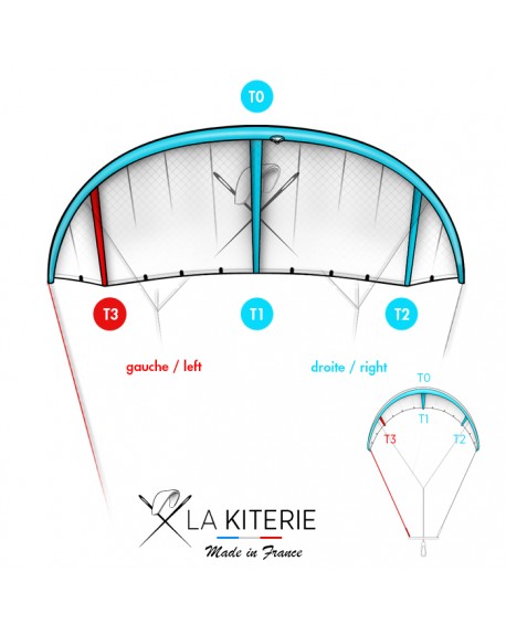 458x575 Kitesurf Bladder Cabrinha Vector I Kitesurf Repair Shop
