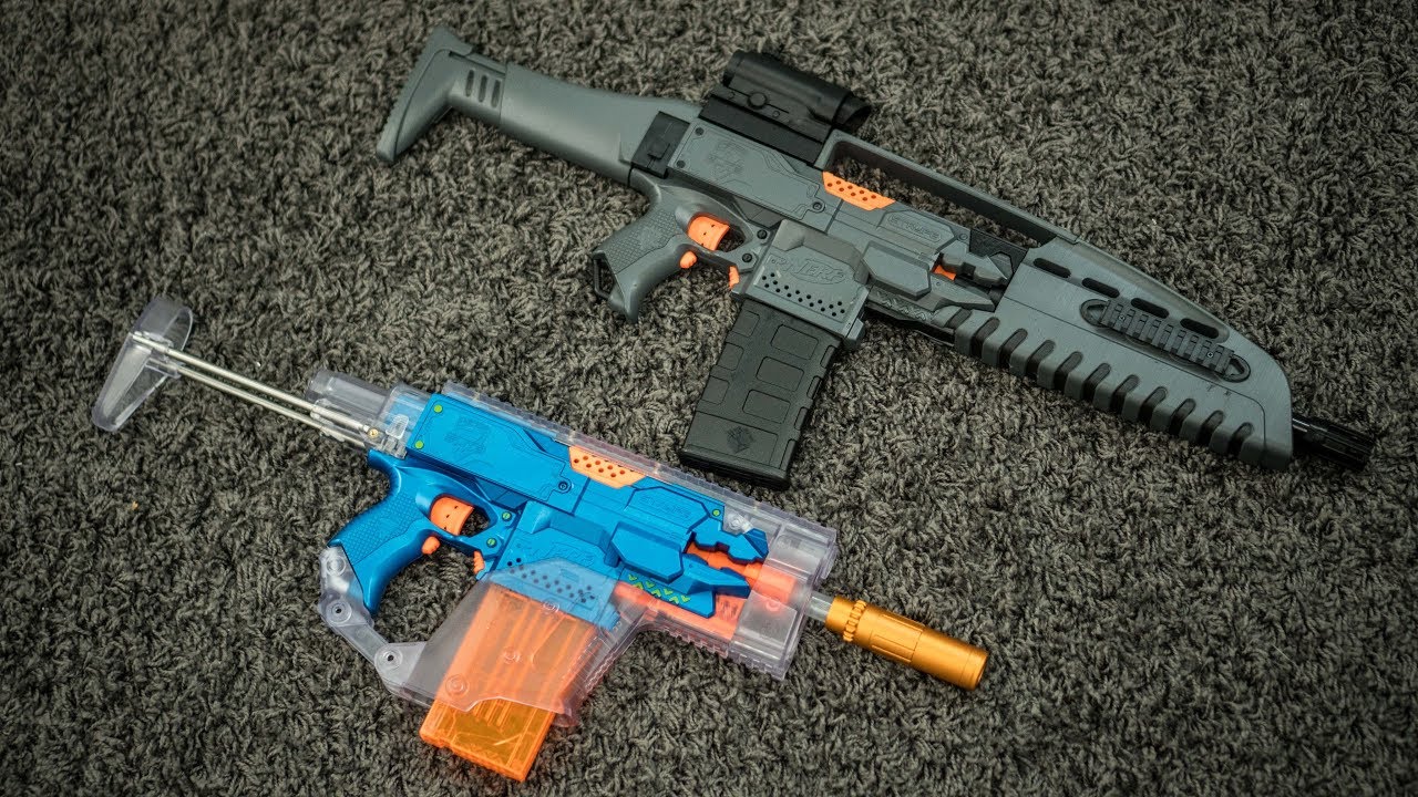 1280x720 Modified Nerf Stryfes Kriss Vector Body Kits
