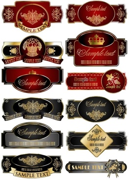 263x368 Label Shape Free Vector Download