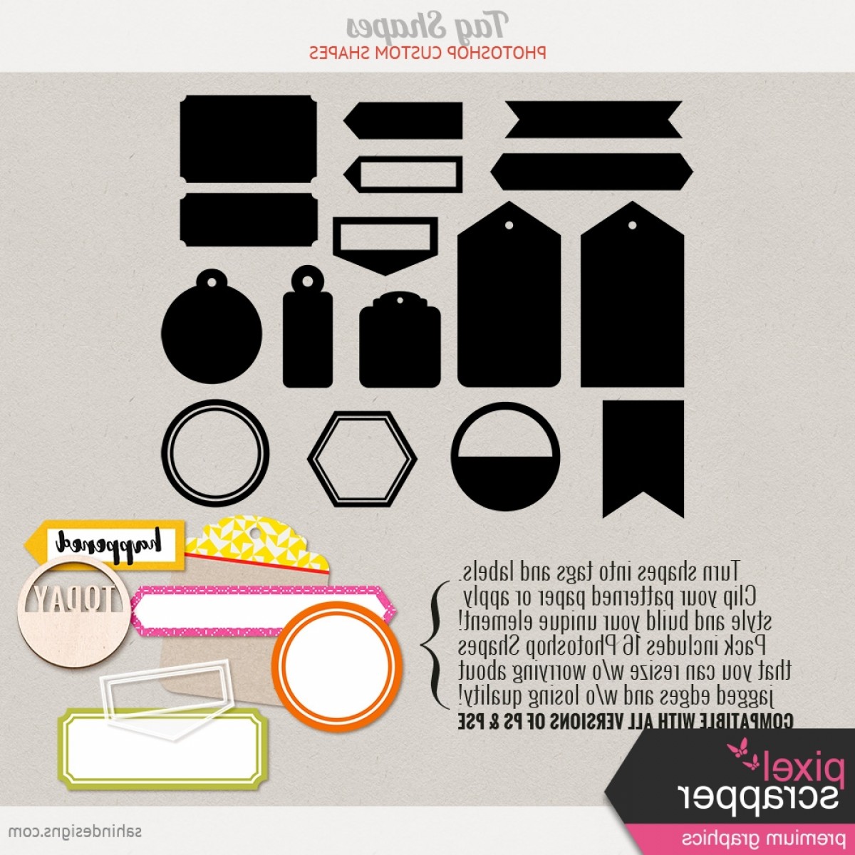 1200x1200 Photoshop Vector Labels Soidergi