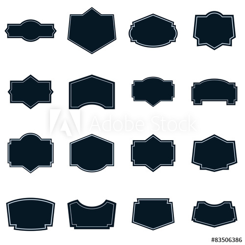 Vector Label Shapes at Vectorified.com | Collection of Vector Label ...