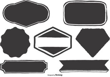 352x247 Blank Vector Label Shapes Free Vector Download Cannypic