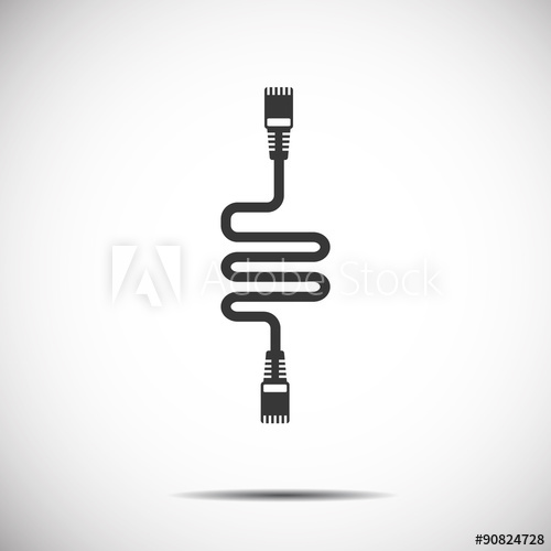 500x500 Lan Wire Cable Computer Icon