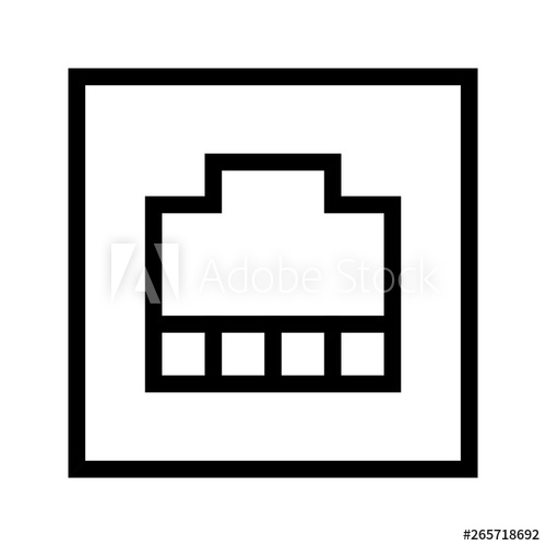 500x500 Rj Port, Local Area Network